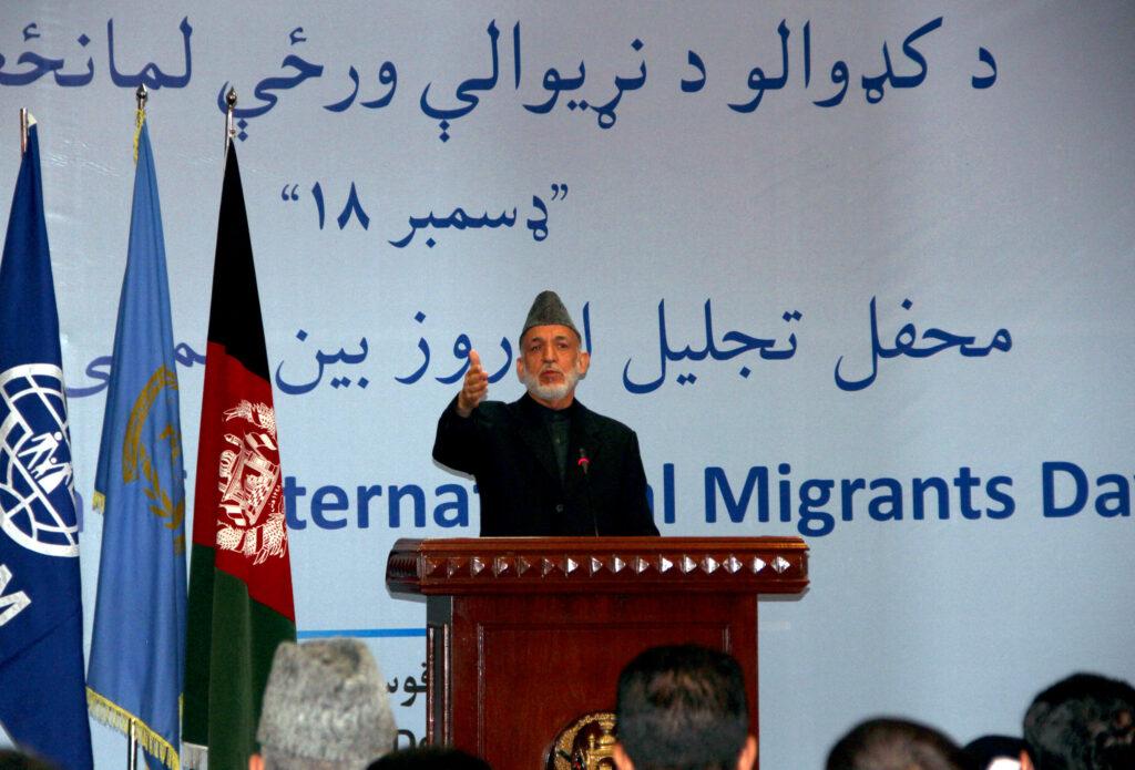 Karzai renews call on Afghan youth to avoid migration