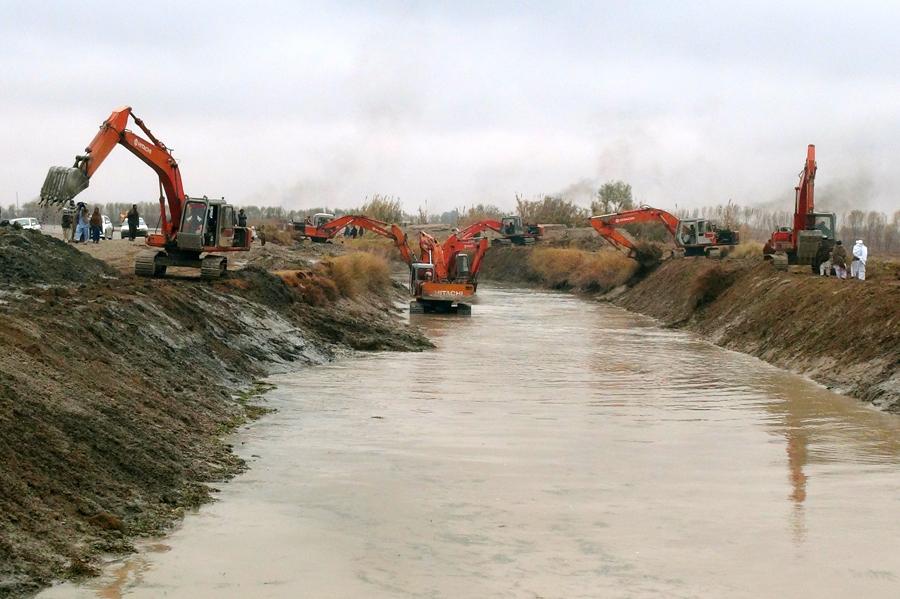 Canal cleaning process in Nawa district – Helmand