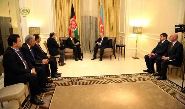 Ghani holds fruitful meetings with Azerbaijan leaders