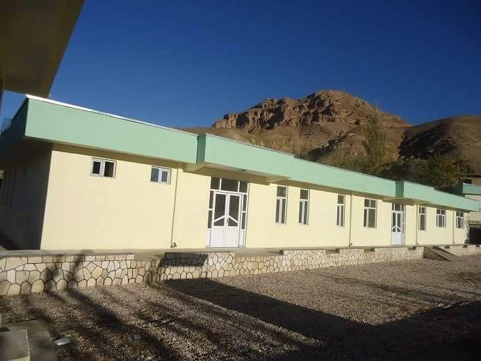 Buildings for 2 Faryab district health clinics completed