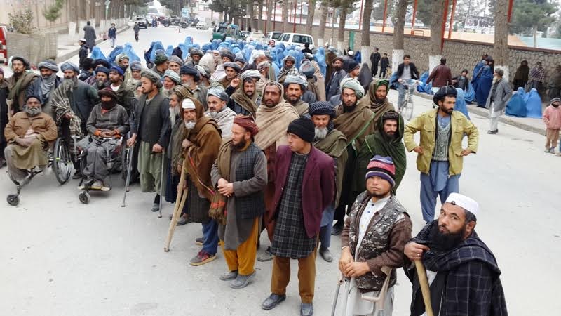 Kandahar disabled persons seek promised land plots