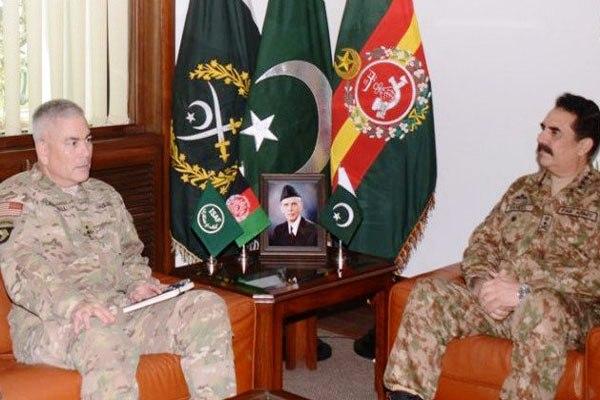 Gen. Campbell, Pak army chief discuss Afghan peace push