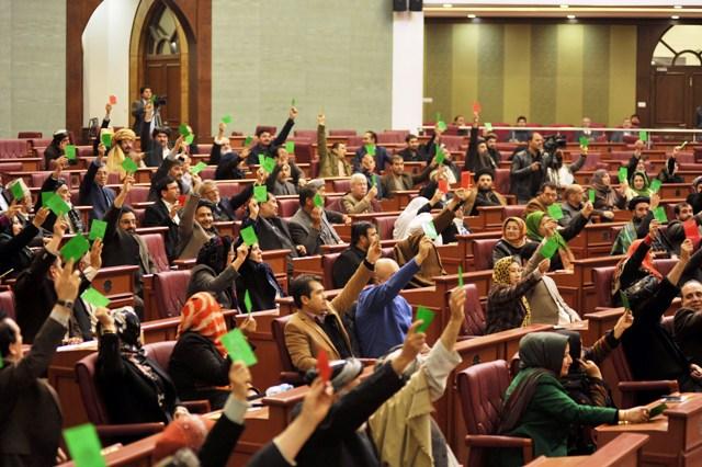 Wolesi Jirga approves draft budget, adds 12bn afs to outlay