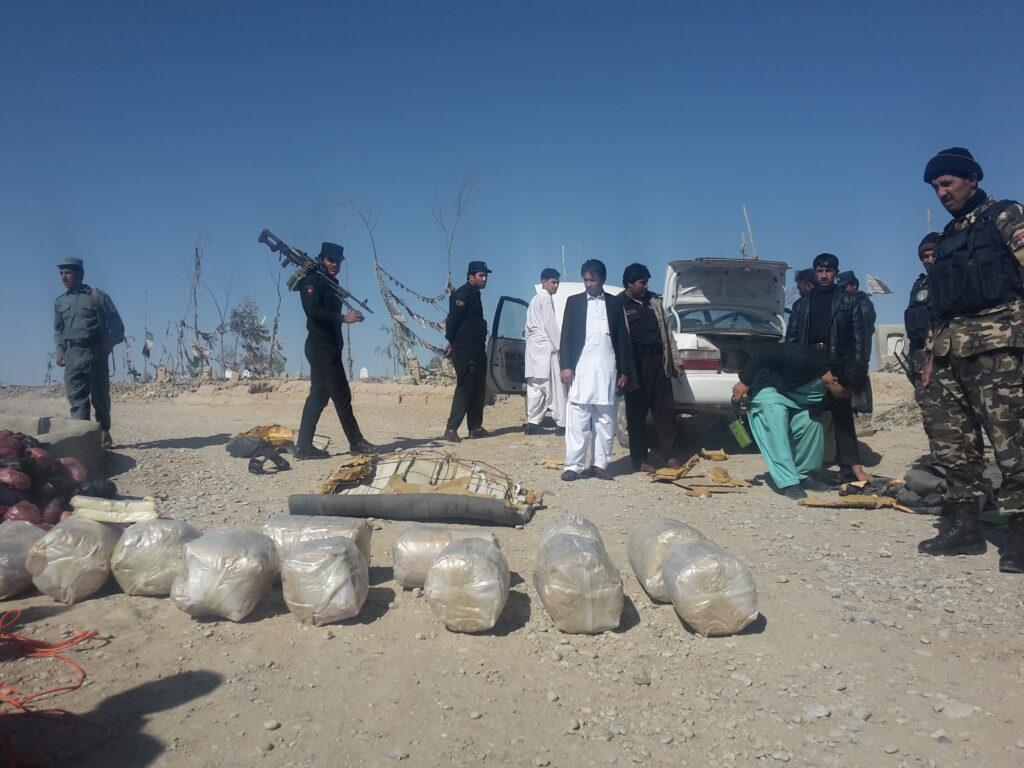 Explosives-laden car chased, seized in Helmand