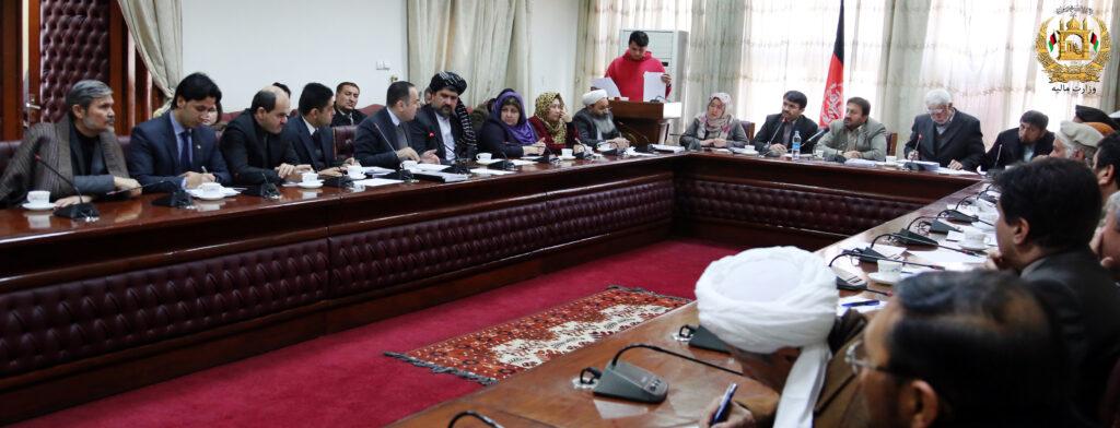 وزارت ماليه طرح بودجه را هفتۀ آینده بار دیگر به ولسی جرگه ارايه می‌کند