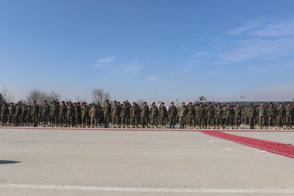 “تا شش ماه آینده، تجهیزات مدرن در اختیار نیروهای اردوی ملی قرار خواهد گرفت”