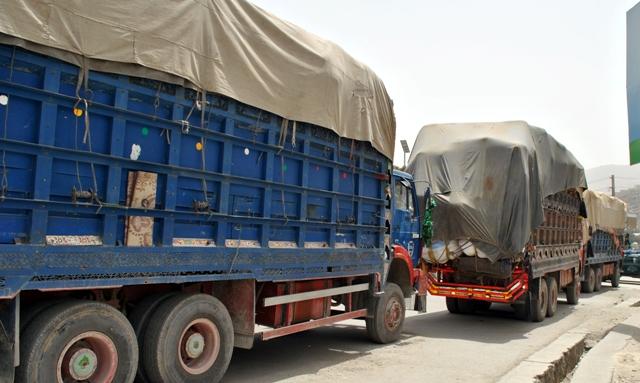 150 cargo trucks escaping customs duty impounded