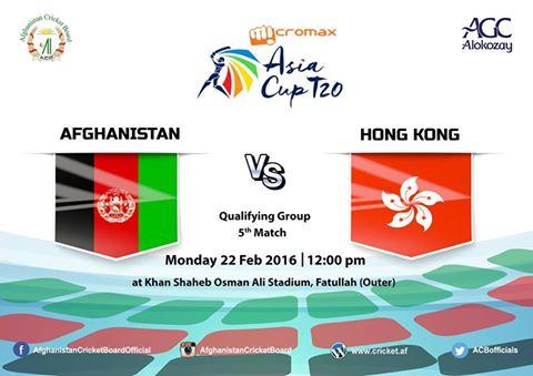 Afghanistan beat Hong Kong by 66 runs to stay alive