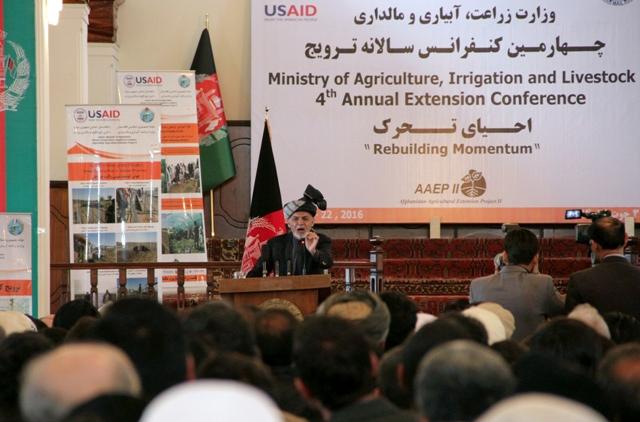 President vows to control Afghanistan’s waters