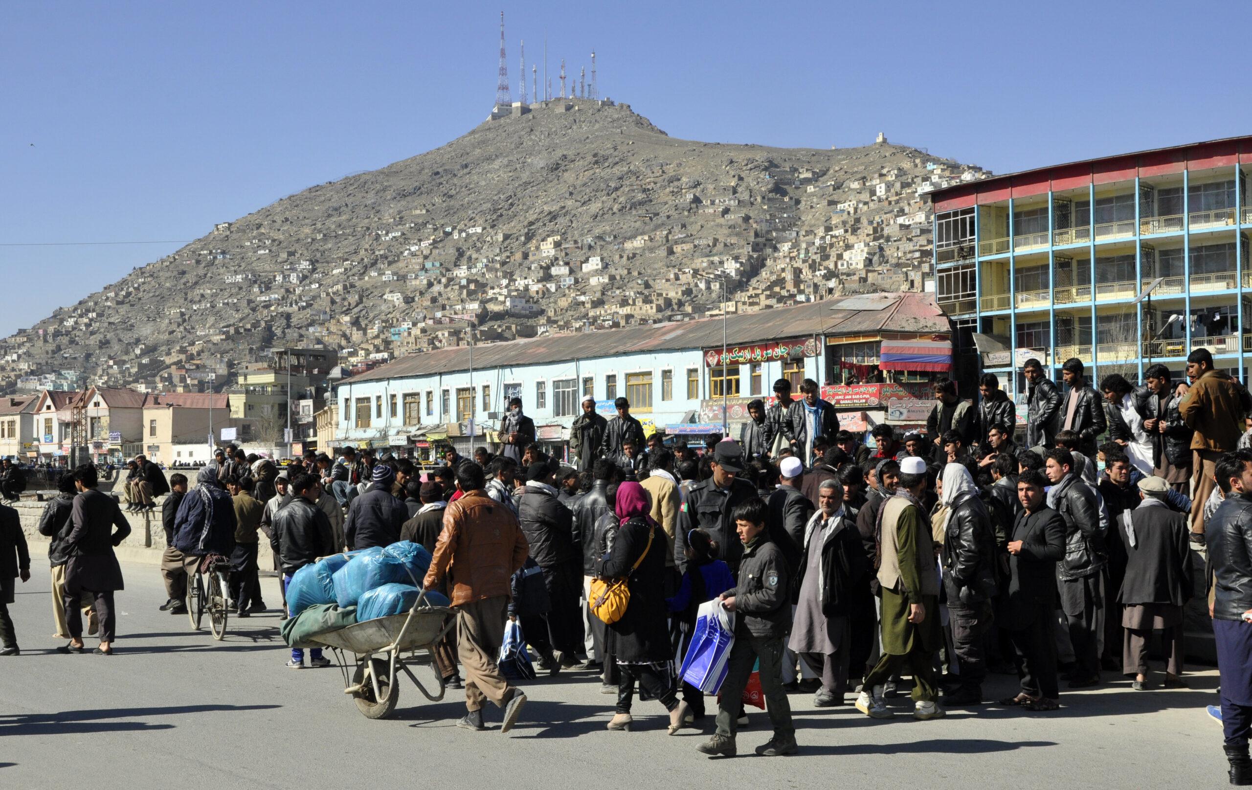 دستفروشان ، تظاهرات ، کابل