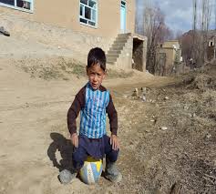 5-year-old Murtaza from Ghazni wants to meet Messi