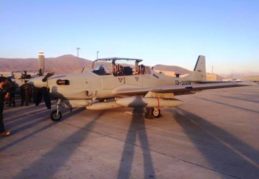 US delivers another 4 attack aircraft to Afghan forces