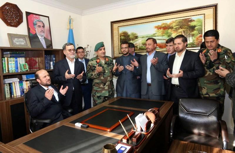 دگر جنرال تاج محمد جاهد به حیث سرپرست وزارت امورداخله معرفی شد