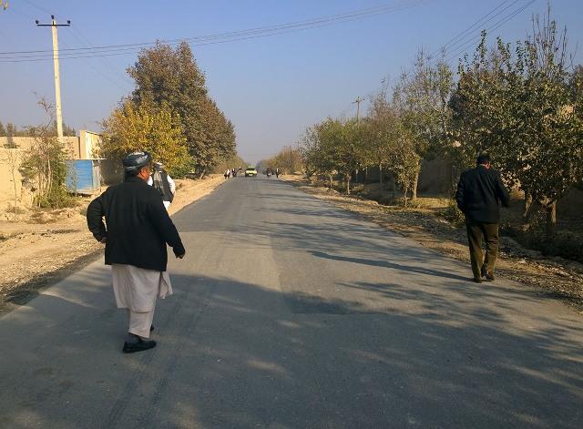 Newly asphalted road in Balkh Province open for safer and faster traffic