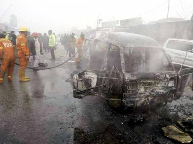 17 dead in suicide attack outside Charsadda court