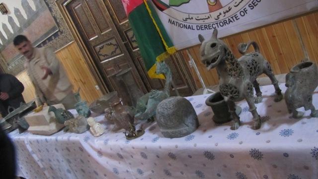 7 historic artifacts prevented from smuggling in Herat
