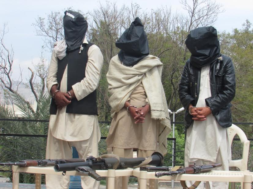9 kidnapers, 6 rebels held in Nangarhar raids