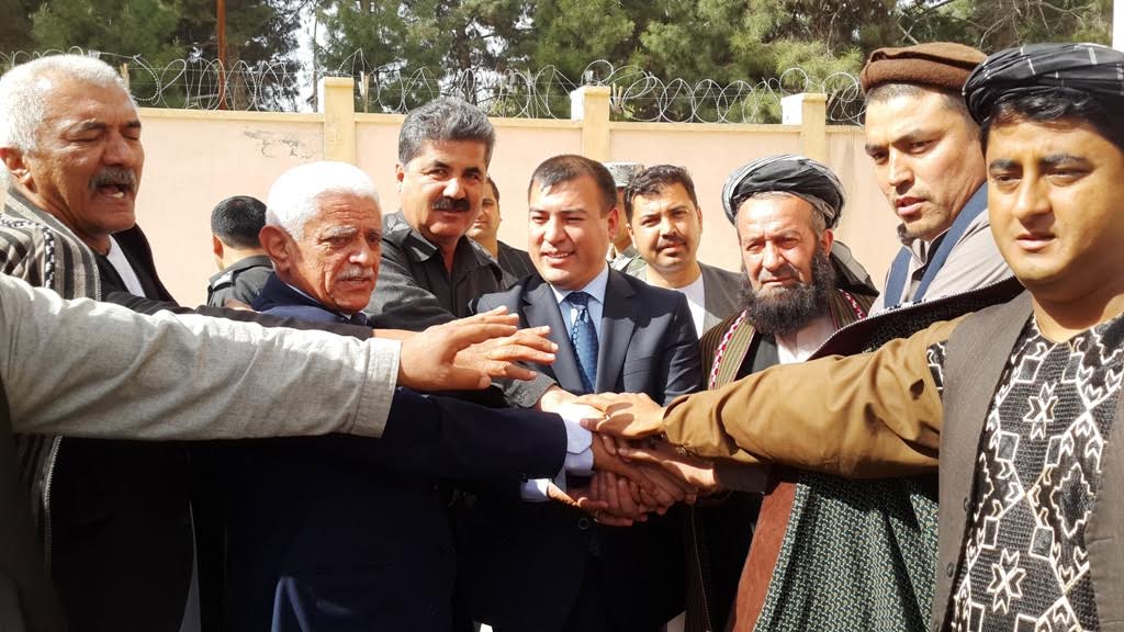 “مسوولان حزب جنبش و جمعیت در فارياب بر تحکیم روابط نیک تاکید کردند”
