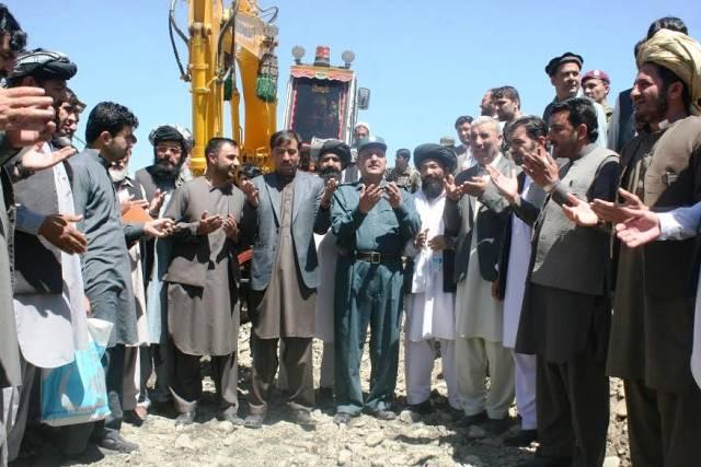Work on $3.5m road, bridge projects launched in Khost