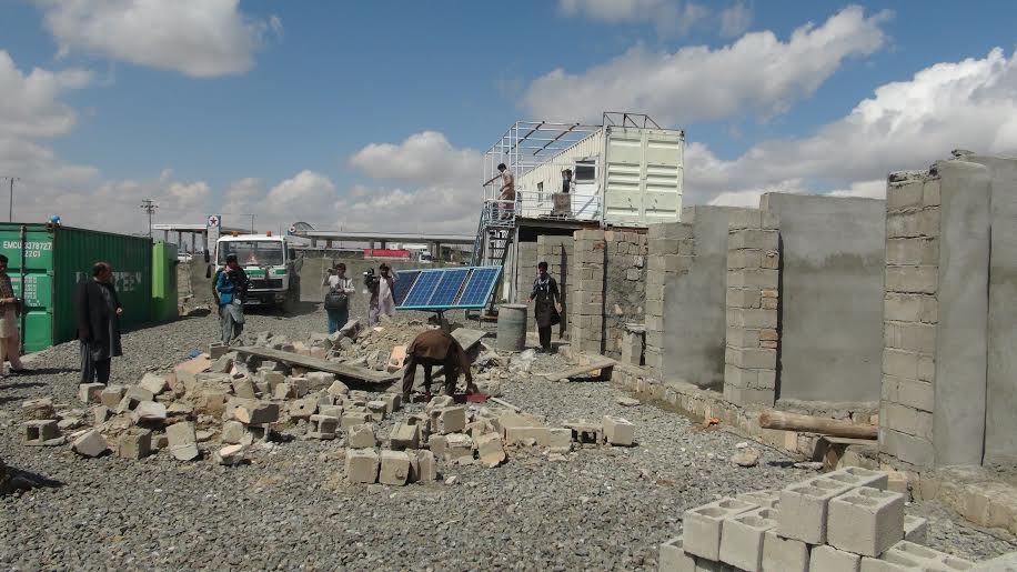 Dozens of ‘illegal’ shops demolished in Ghazni