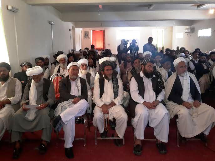 Helmand clerics, elders renew support for Afghan forces