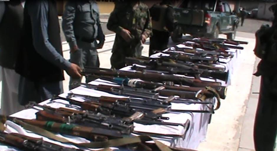 پکتیکا کې لسګونه میله وسلې ډایاګ ته وسپارل شوې