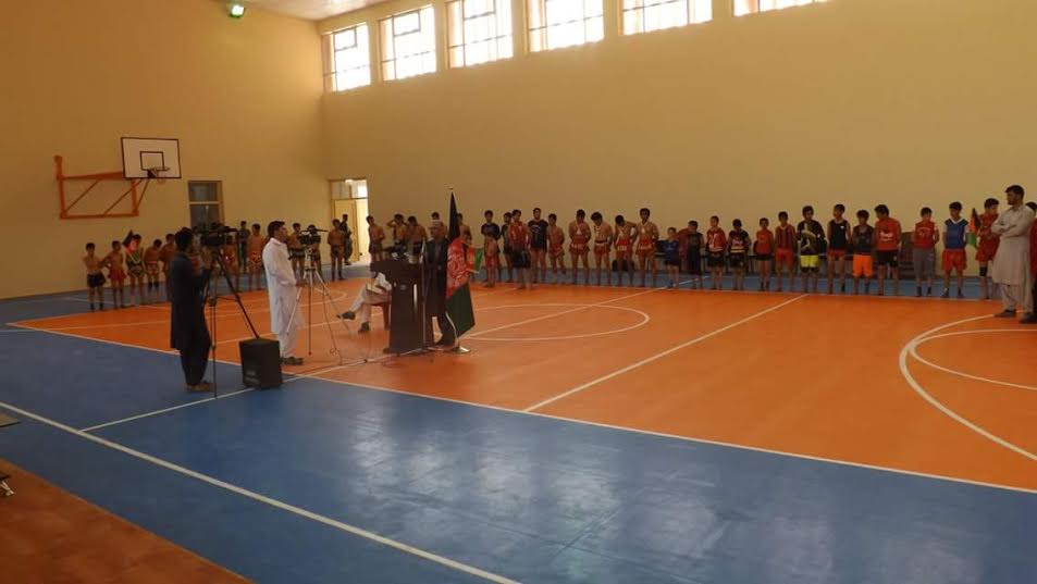 25m afs gymnasium inaugurated in poppy-free Nimroz