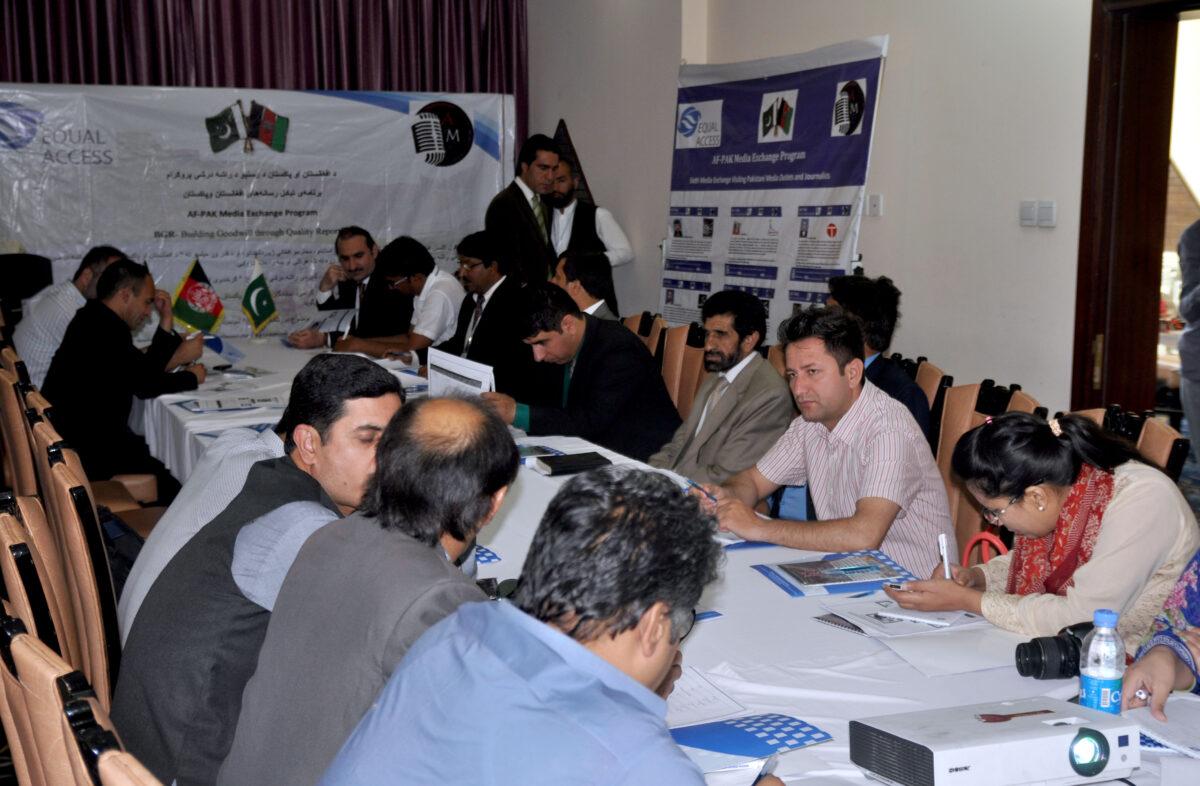 6th session of Afghan-Pakistani journalists gets under way