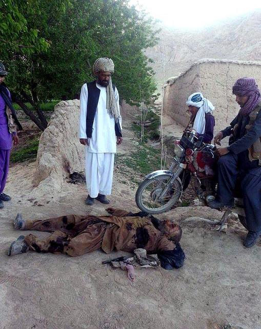 Corpse of Taliban