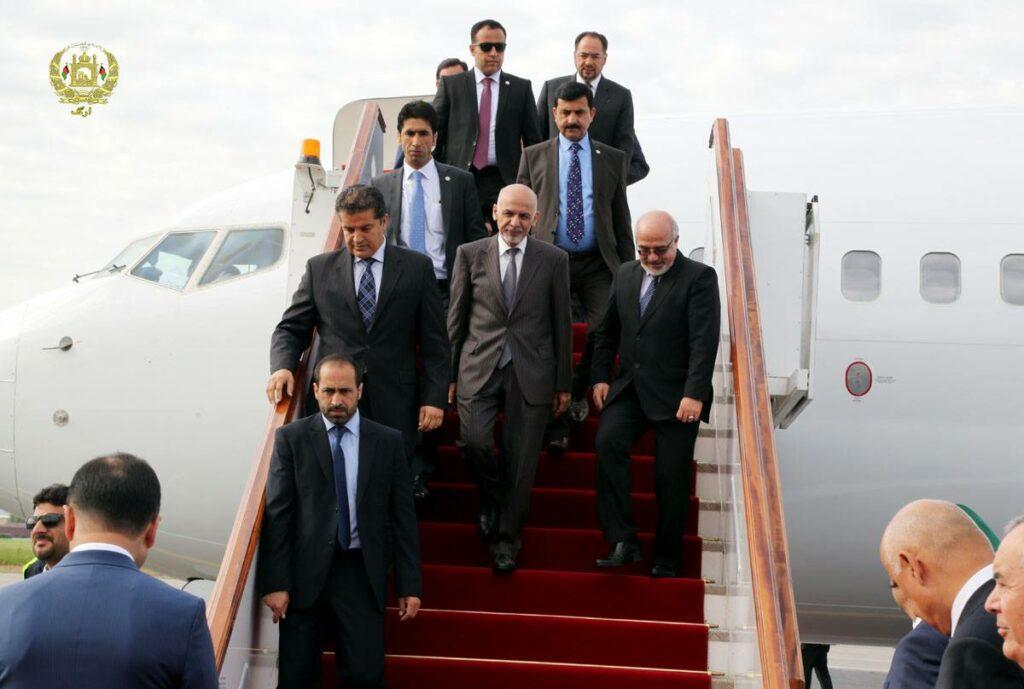 President Ghani is home from key UK visit