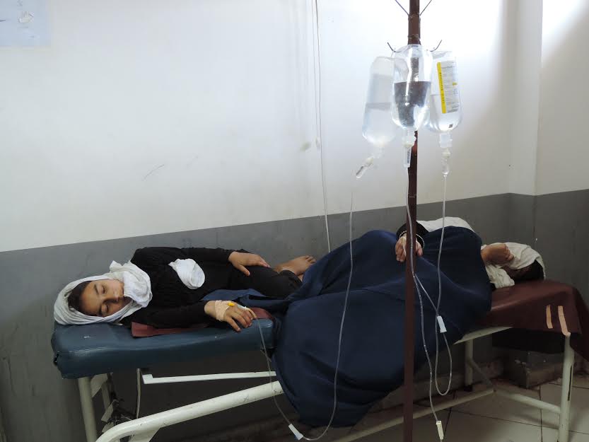 Now in Khost, 21 schoolgirls fall unconscious