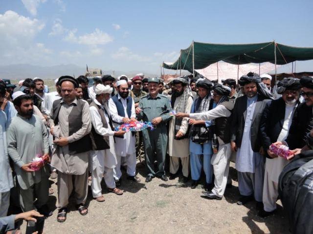Work launched on teacher township in Khost