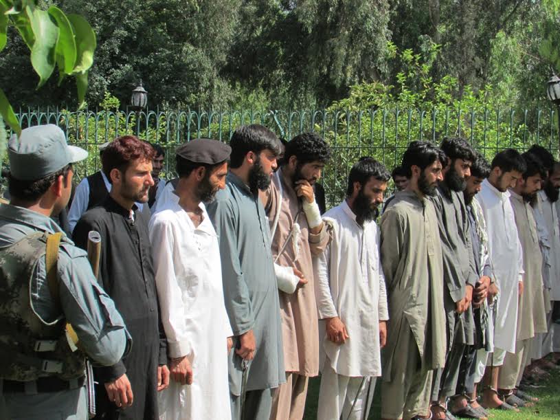 هشت تن از افراد داعش و طالب در ننگرهار بازداشت شدند