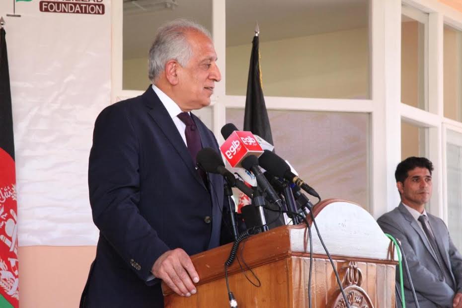 Khalilzad arrives in Kabul on reconciliation mission