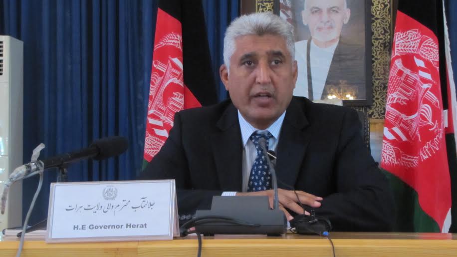 خواست والى هرات: نبايد درپى فروپاشى نظام کنونى باشيم