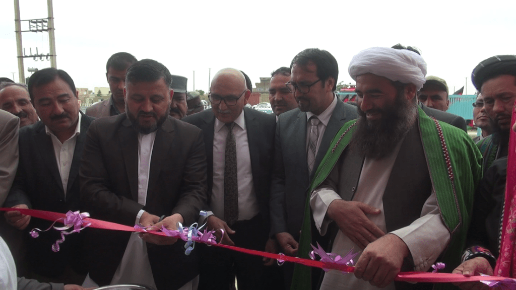 يک استديوم ورزشى در جوزجان  افتتاح شد