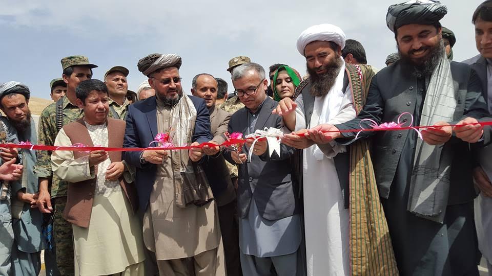 کار احداث سرک حلقوی شهر شبرغان آغاز گرديد