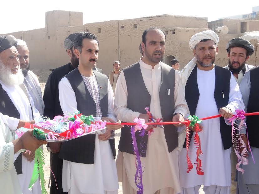 Work on 180m afs market launched in Kandahar