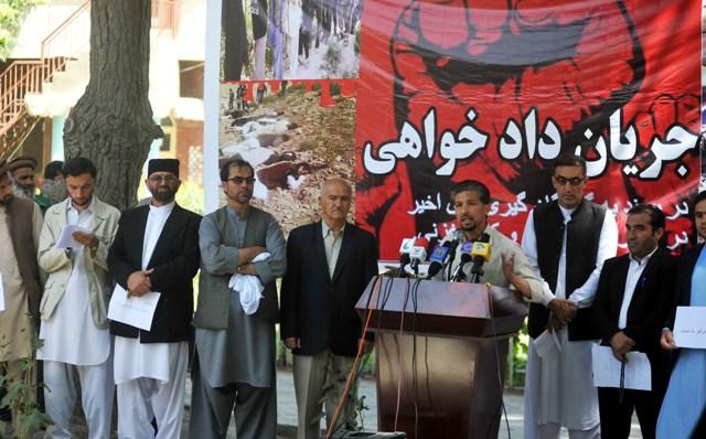 Kabul rally demands arrest of pro-Taliban govt. officials