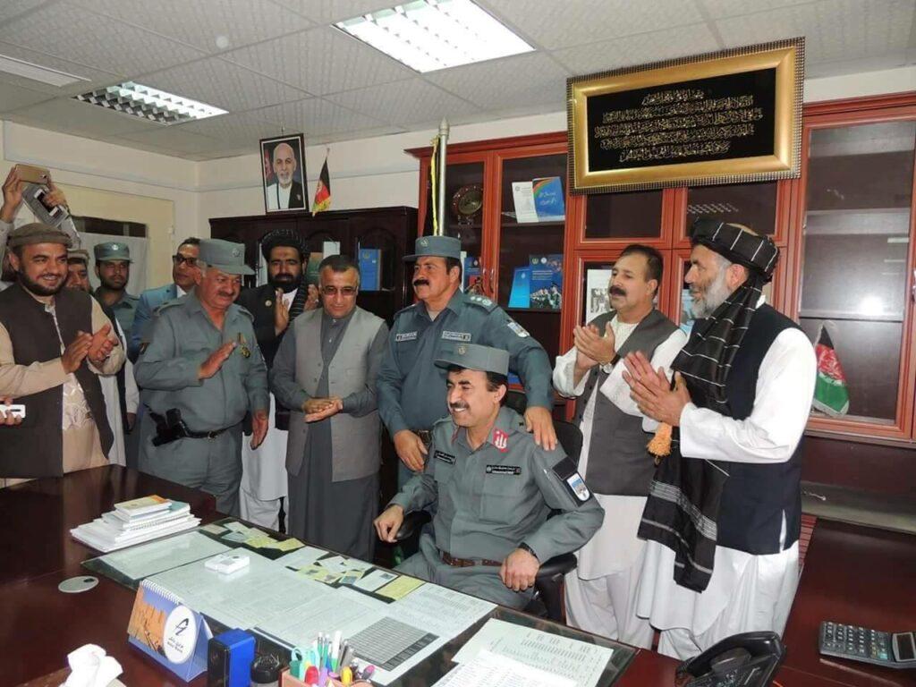 د لوګر نوي امنيه قوماندان د امنيت ټينګښت ژمنه وکړه