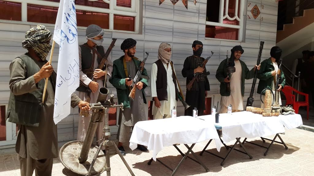 Commander among 8 rebels reconcile in Faryab
