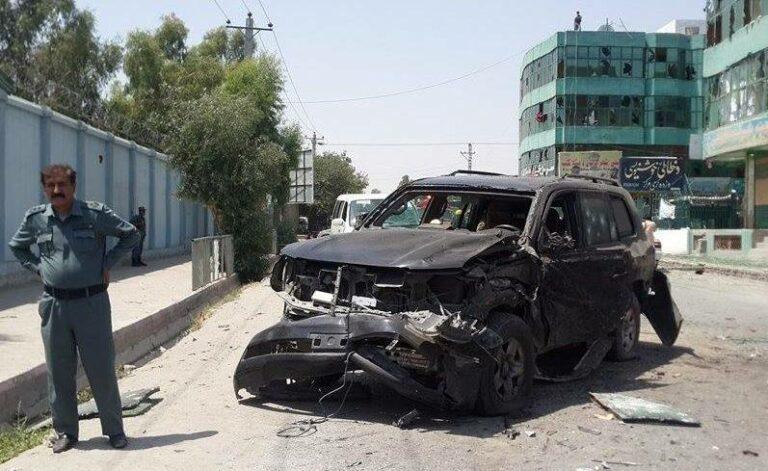 حملۀ انتحارى بر قوماندان قيام کنندگان کوت دو کشته و ١٨ زخمى برجا گذاشت