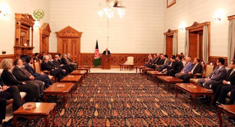 رييس جمهور از کمک‌های شرکای بین‌المللی با افغانستان تشکر کرد