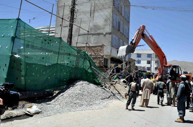 شاروالی کابل، تخریب خانه بدون مجوز