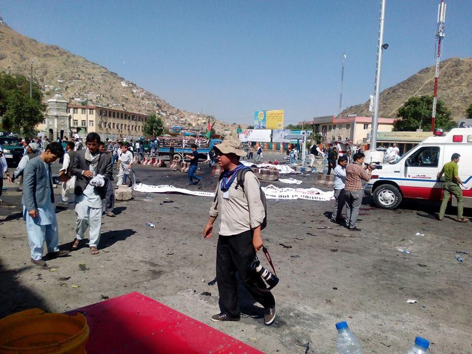 80 dead, scores hurt as blasts rip through Kabul rally