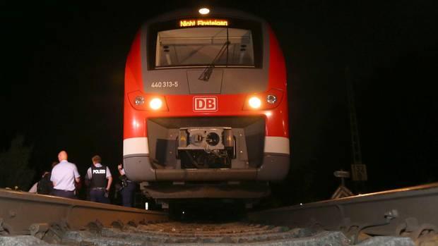 Afghan migrant attacking train in Germany shot dead