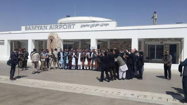 President Ghani inaugurates key highway, airport in Bamyan