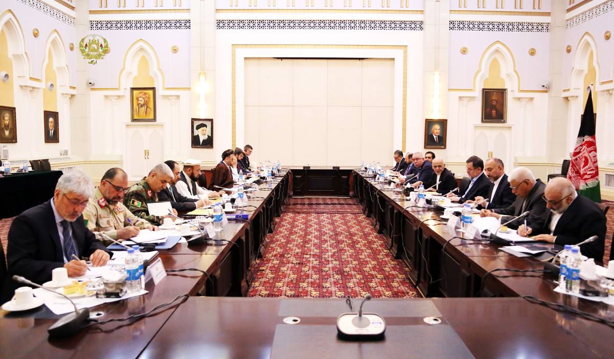 جلسه شورای امنیت ملی ، کابل