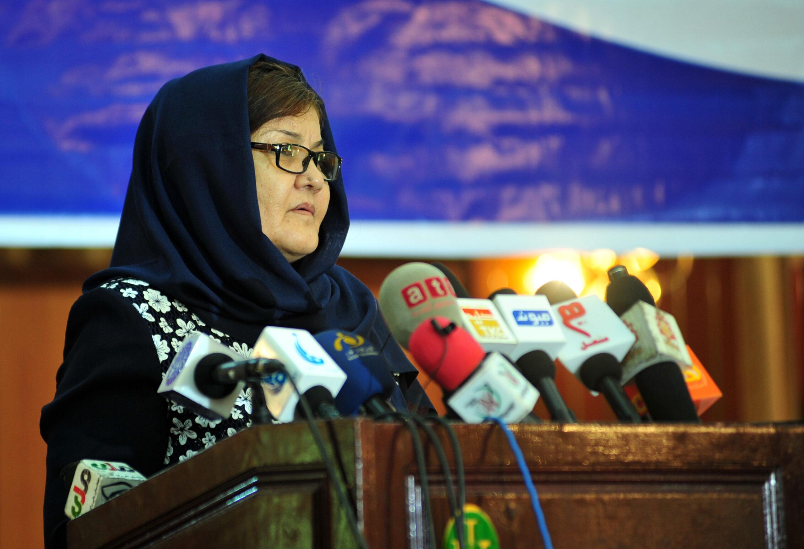 دلبر نظری وزیر امور زنان ، کابل