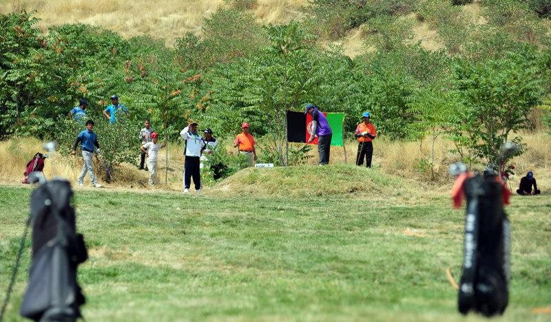Golf tournament in Kabul